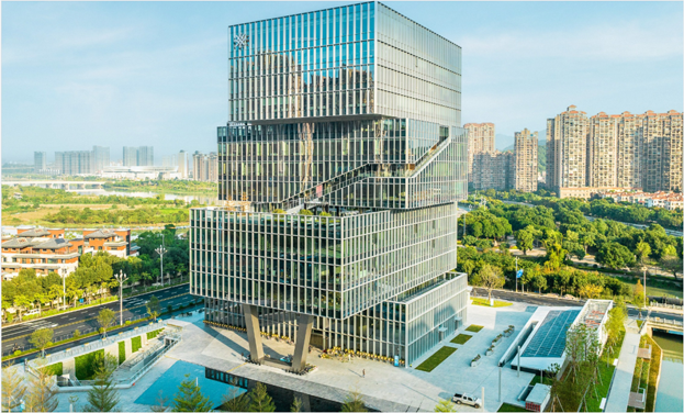 千亿体育中国有限责任公司恒申集团总部大楼项目圆满交付